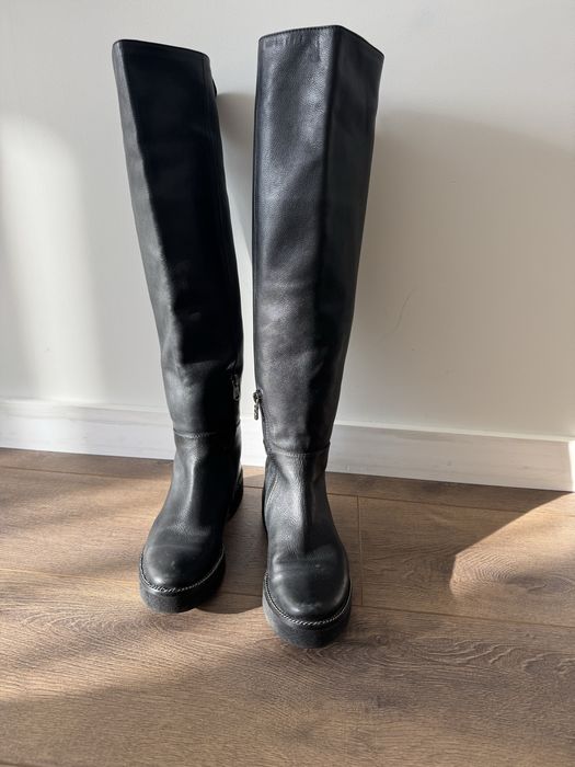 Сапоги ботфорты