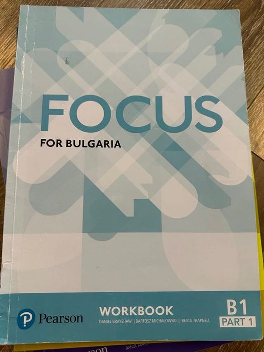 учебник и тетрадка по английски Focus A1 ; A2