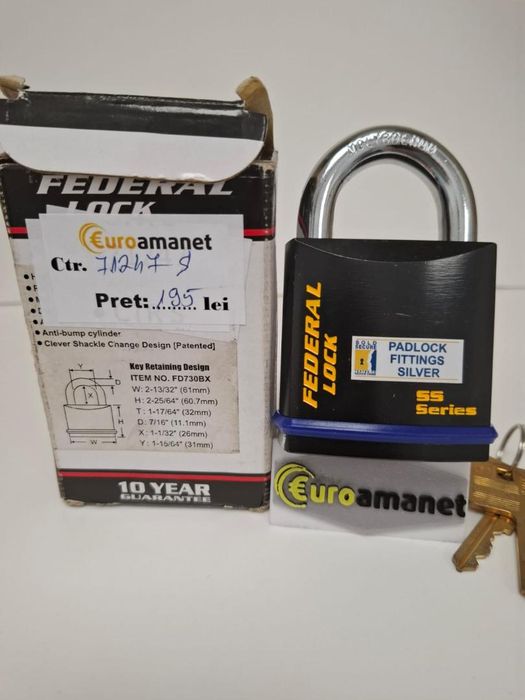 Lacat otel Federal 730 -P-