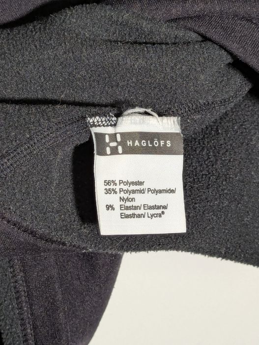 Bluza polar fleece tehnic damă outdoor hiking  Haglofs Polartec mărime