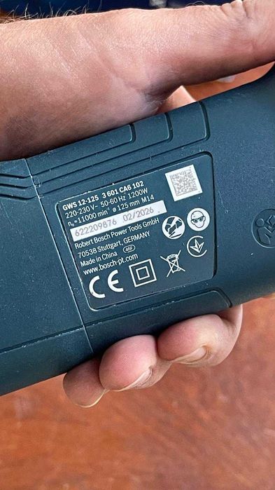 Polizor unghiular Bosch Professional GWS 12-125 (06013A6101)