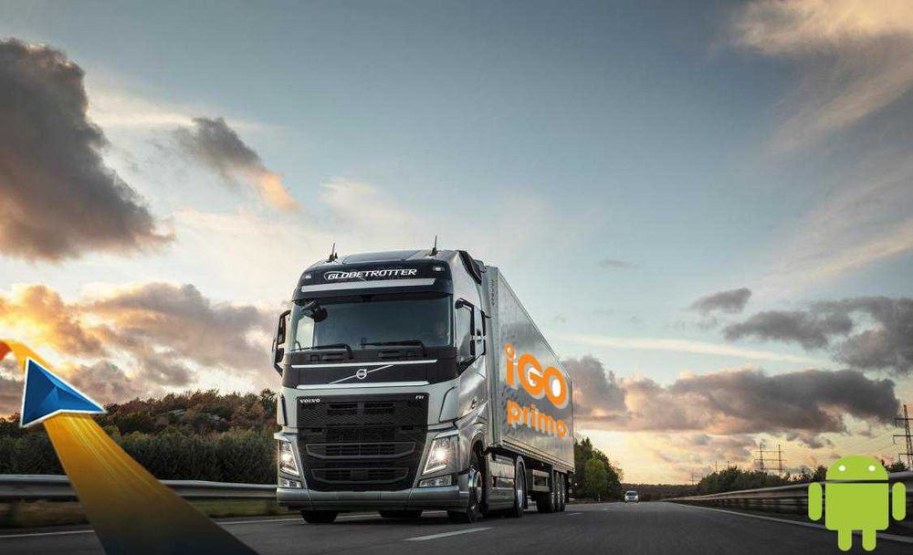 IGO navigation за камиони + всички карти за Европа
