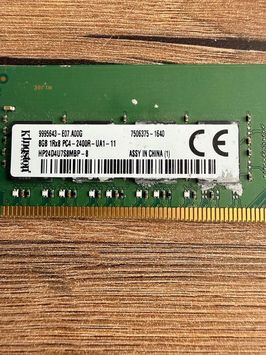 Ram Kingston 8Gb DDR4 2400mhz Registered RDIMM