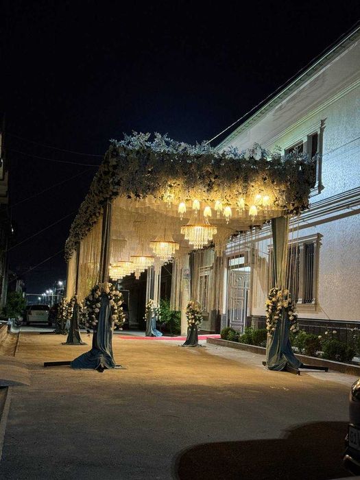 Оформления свадеб, Ofarmleniya xizmati, afarmleniya tadbirlar uchun