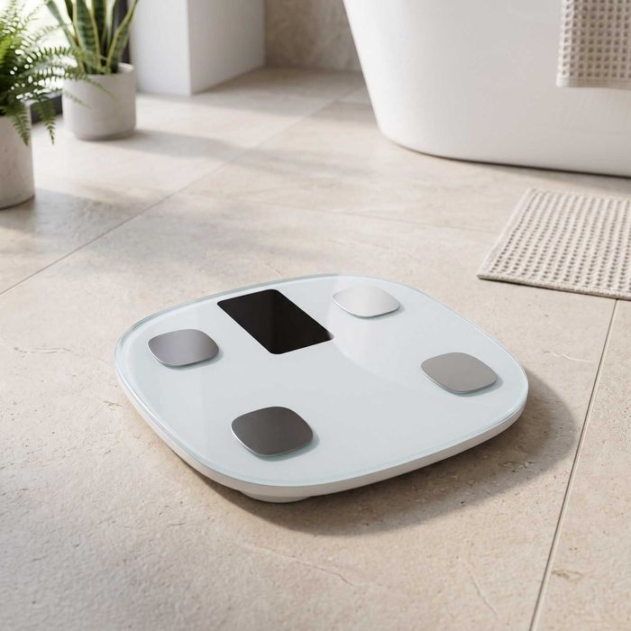 Смарт кантар за телесен състав, стъклен