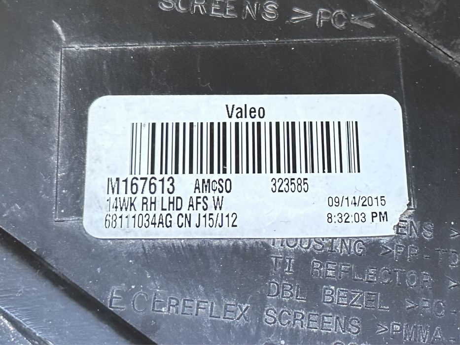 Faruri, Far stanga / Far dreapta Jeep Grand Cherokee 2014-2021