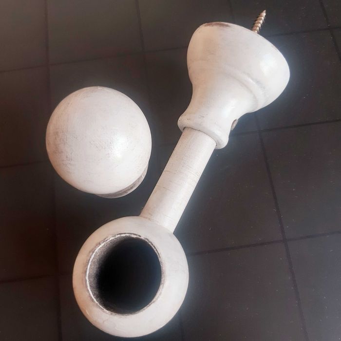 Дървен корниз 150см