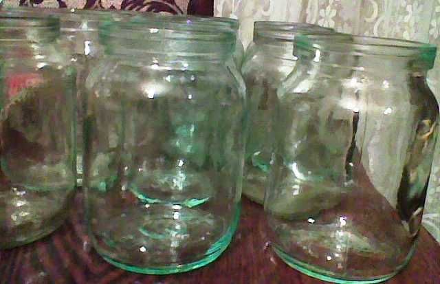 Банки  1 литр с резьбой  (20 шт.) и другие