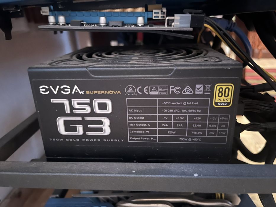 Sapphire Rx580, EVGA 750w , asus prime h270