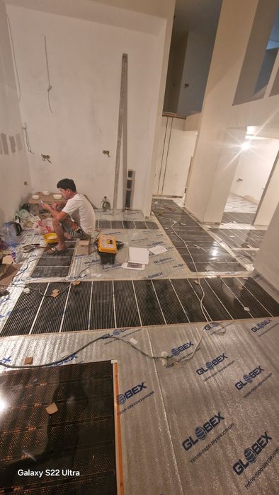 Электрически теплый пол