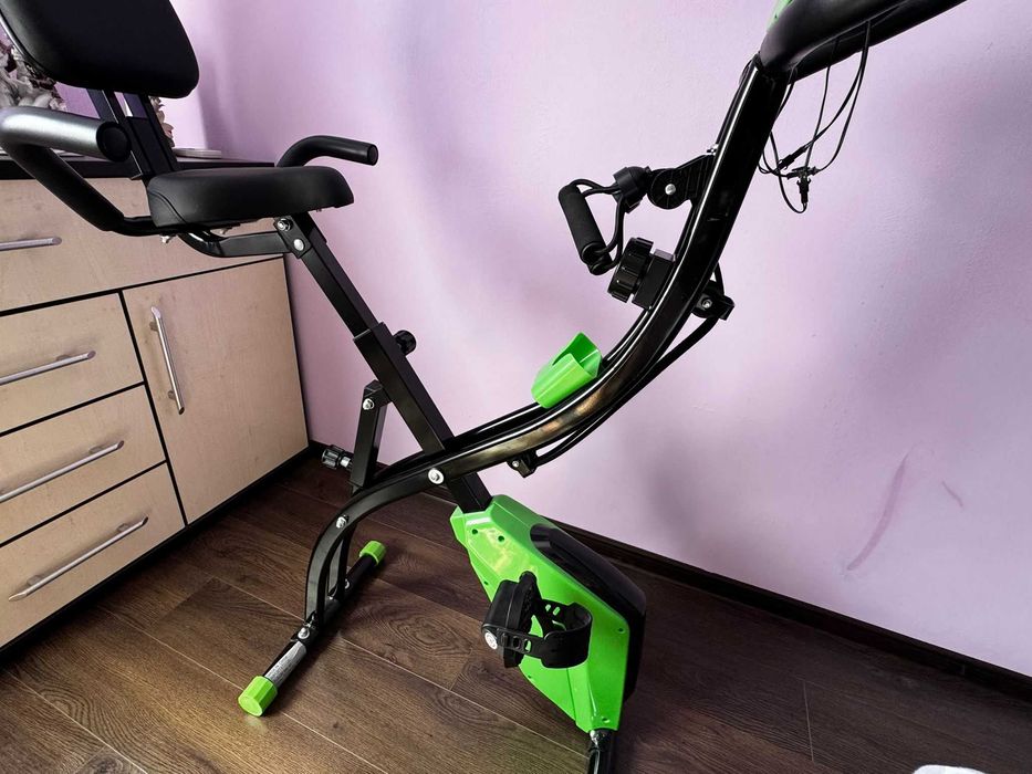 Bicicleta Pliabila 2 în 1 Rezistenta 8 Nivele Elastice pentru Brate