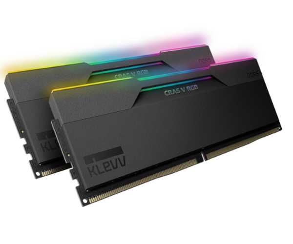 KLEVV CRAS V RGB 32GB (2 x 16GB) DDR5-6000 CL28 - Obsidian Black