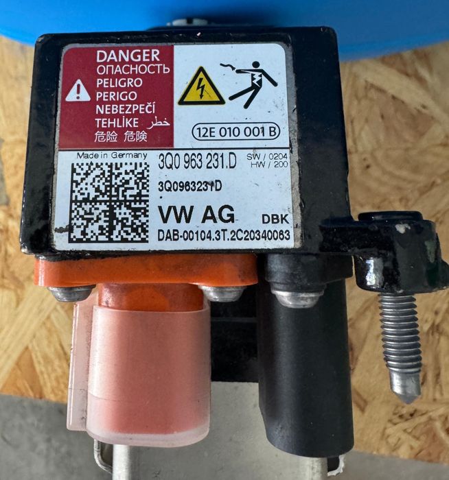 Încălzitor electric auto pentru grupul VW