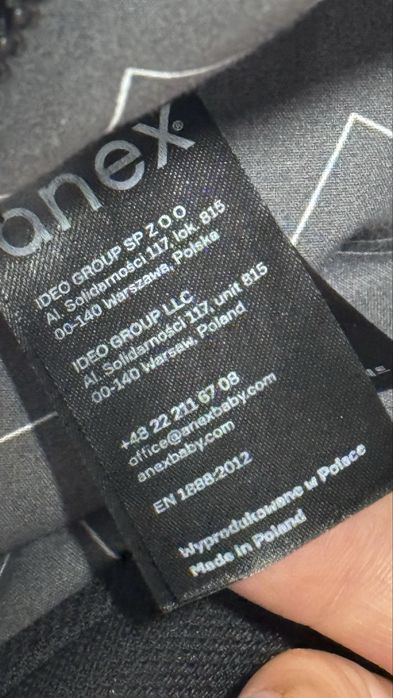 Коляска Anex m type 3 в 1 Польша оригинал