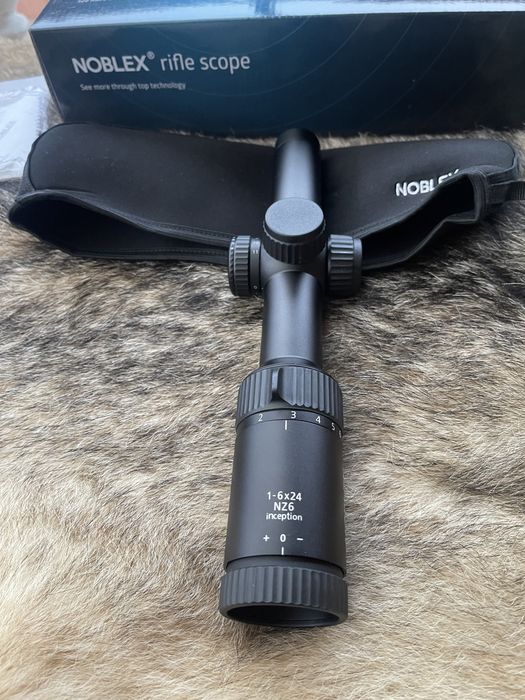 Luneta  Noblex Docter (zeiss)  1-6x24 NZ6 cu punct rosu,noua.