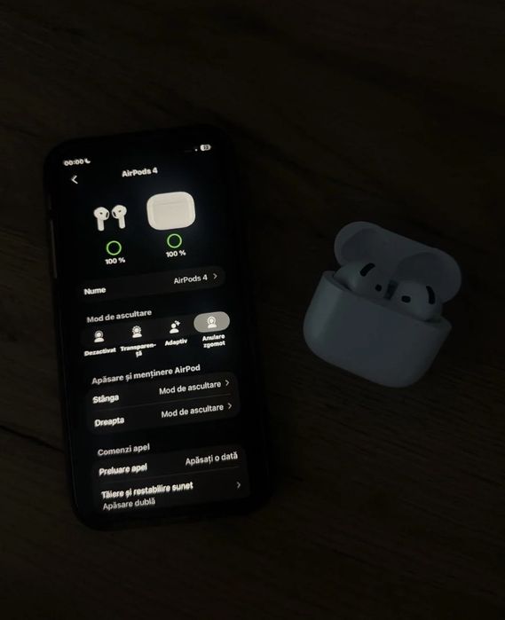 AirPods 4 ANC (active noise cancellation)