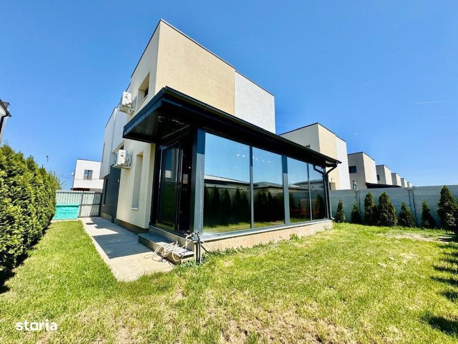 Vilă 4camere | Tunari | 120 mp utili | curte amenajată | 2 parcări