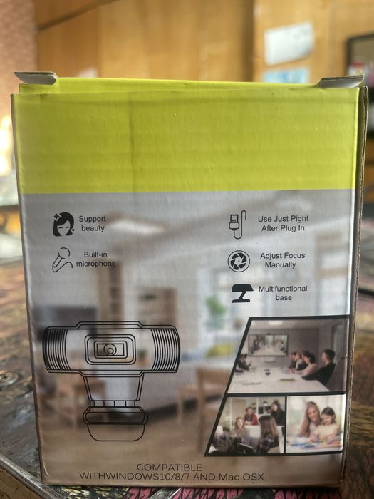 Web camera full hd 720 p