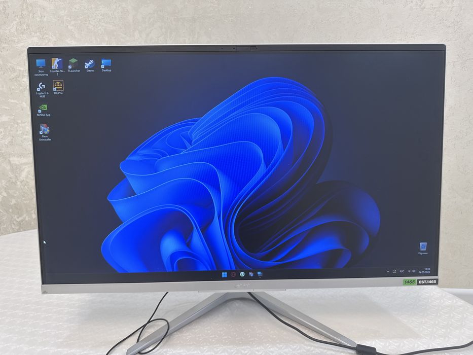 Моноблок ACER серебристый