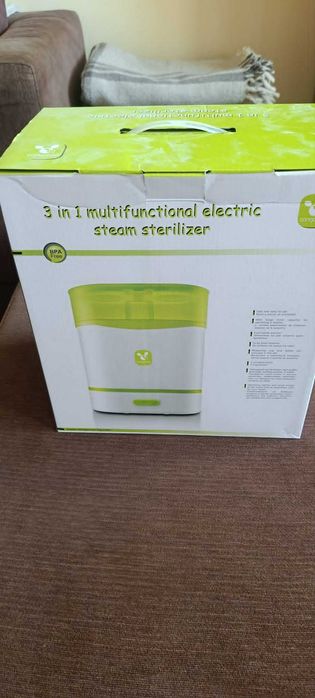 Електрически парен стерилизатор 3 в 1 BPA Free