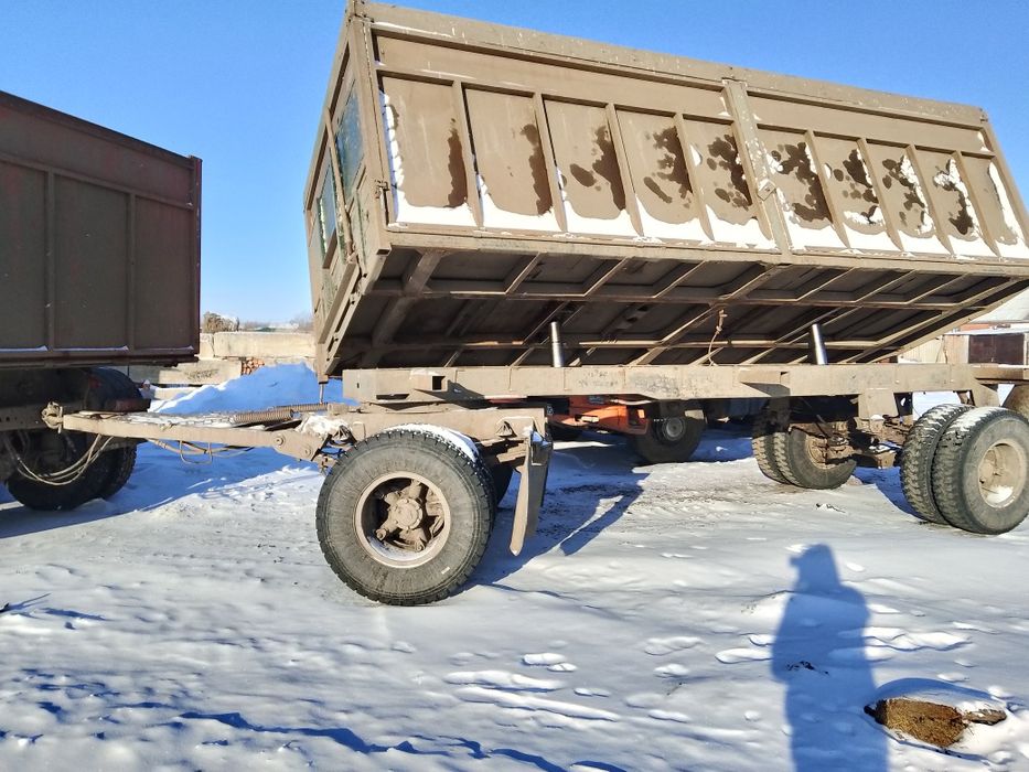 Камаз самосвал с прицепом