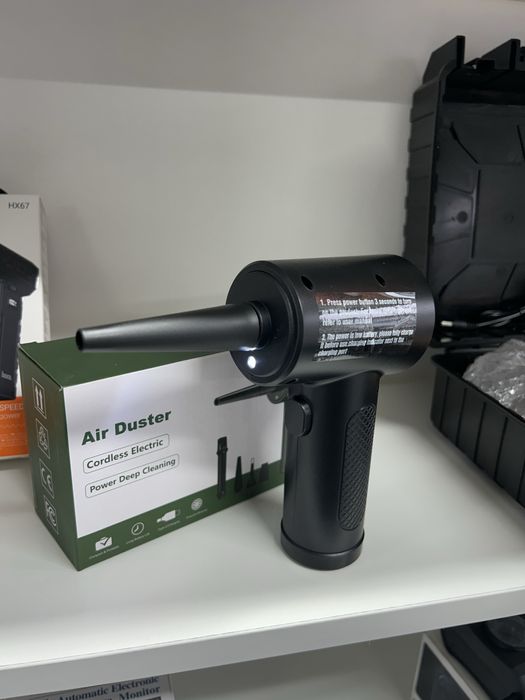 Suflantă aer profesională, difuzoare multiple, lanternă