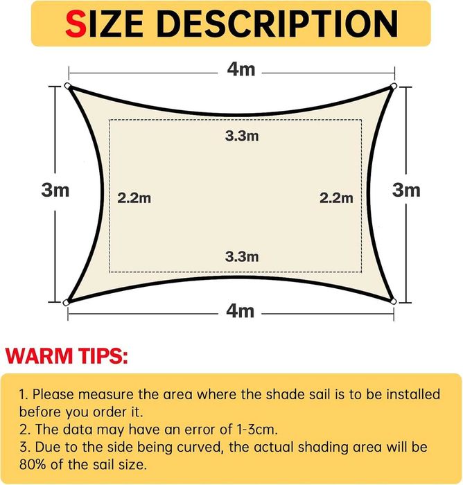 Copertina prelata cu LEDuri, 8moduri de clipire, protecție UV 98% 3x4m