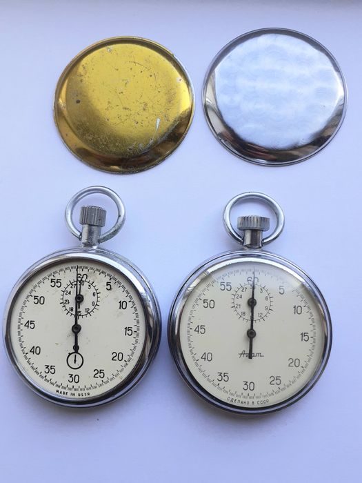 Doua cronometre rusesti