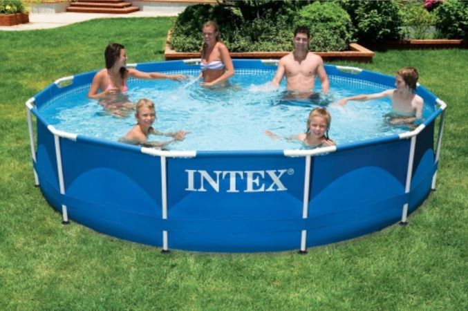 INTEX бассейн каркасный BASEYN стойка бассейн  366×76 stoyka basseyn