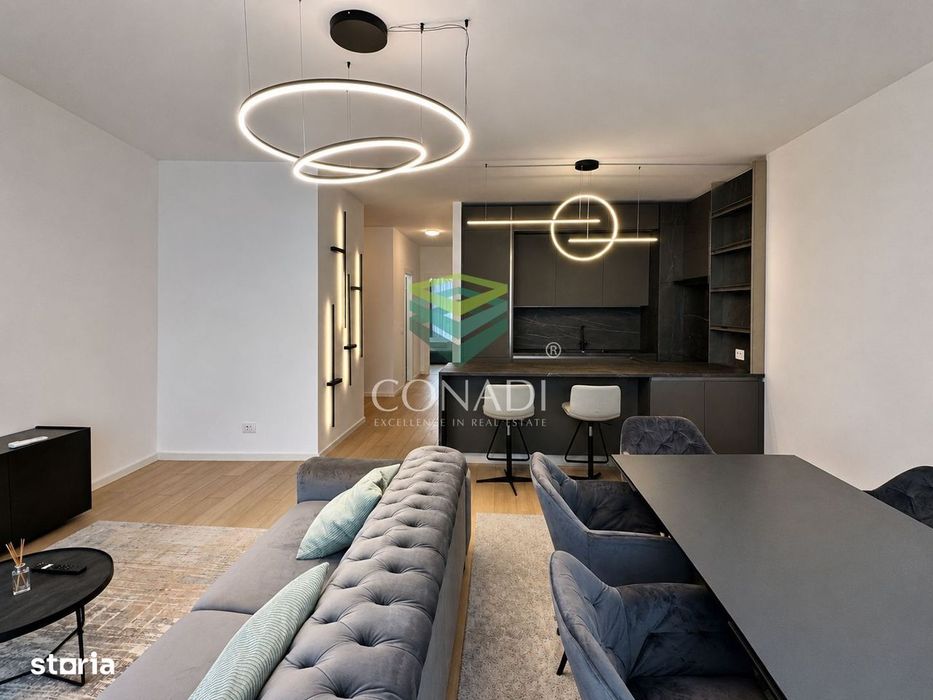 3 Camere | Mobilier Rovere | Smart Home | Parcare Subterana — fotografia 1