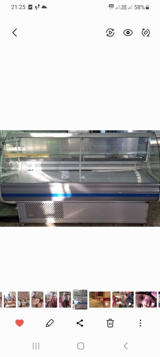 Продам витринный холодильник