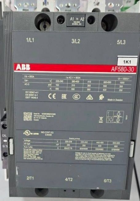 Магнитный пускател ABB AF580-30