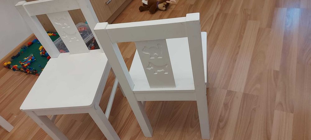 Scaune cu masa Ikea copii