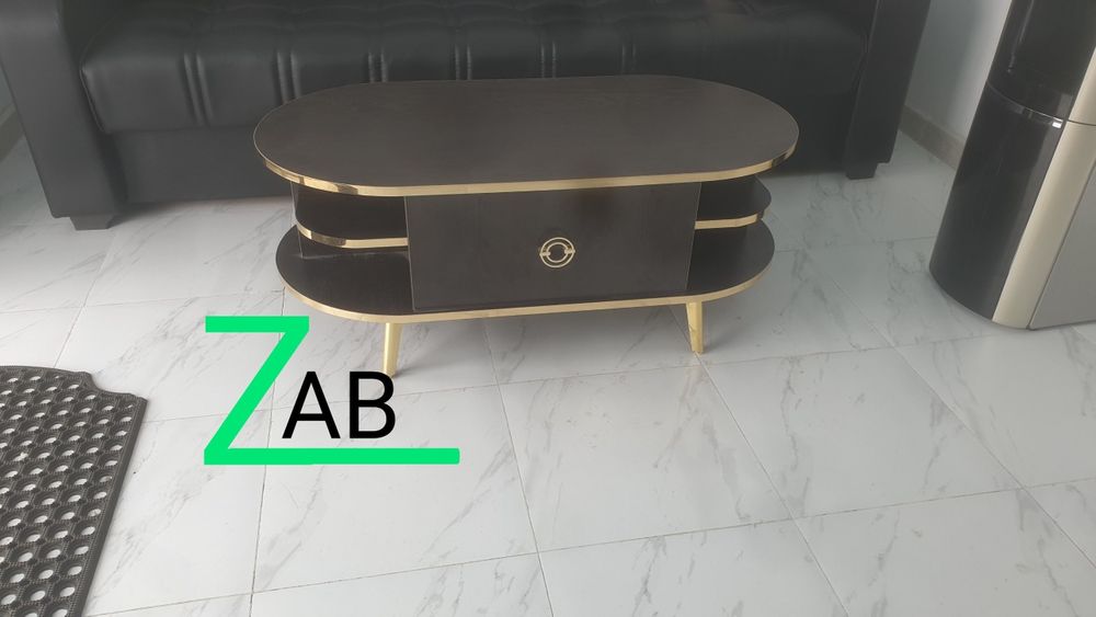 Овальный журнальный чайний столик  прекрасно впишется в любой интерьер