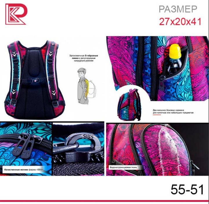 Школьный рюкзак.