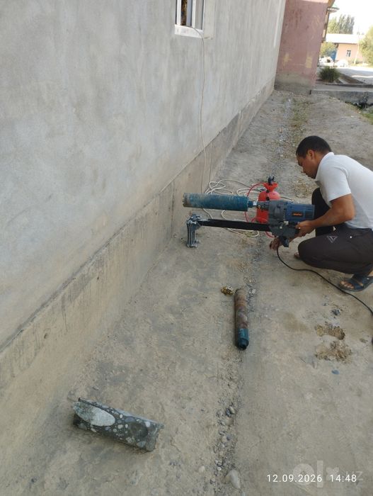 Beton teshish xizmati faqat rishton tumani uchun