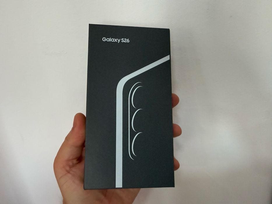 Samsung Galaxy S26, 256 GB, 12 GB RAM, Black, nou la cutie