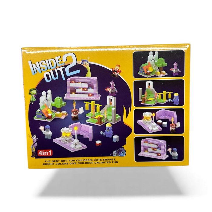 Конструктор Inside Out 2 – Sadness (90 части, 4 в 1)