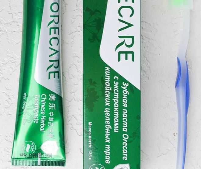 Зубная паста Orecare для всей семьи