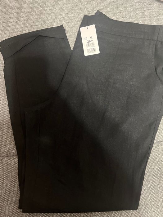 Ленен панталон с етикет