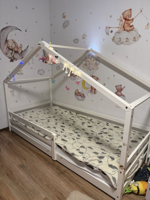 Pat copii , cu saltea