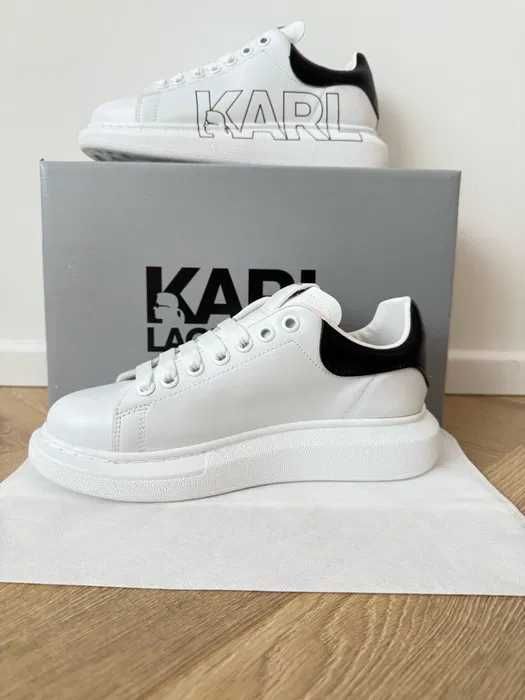 Adidasi Karl full white model 2025