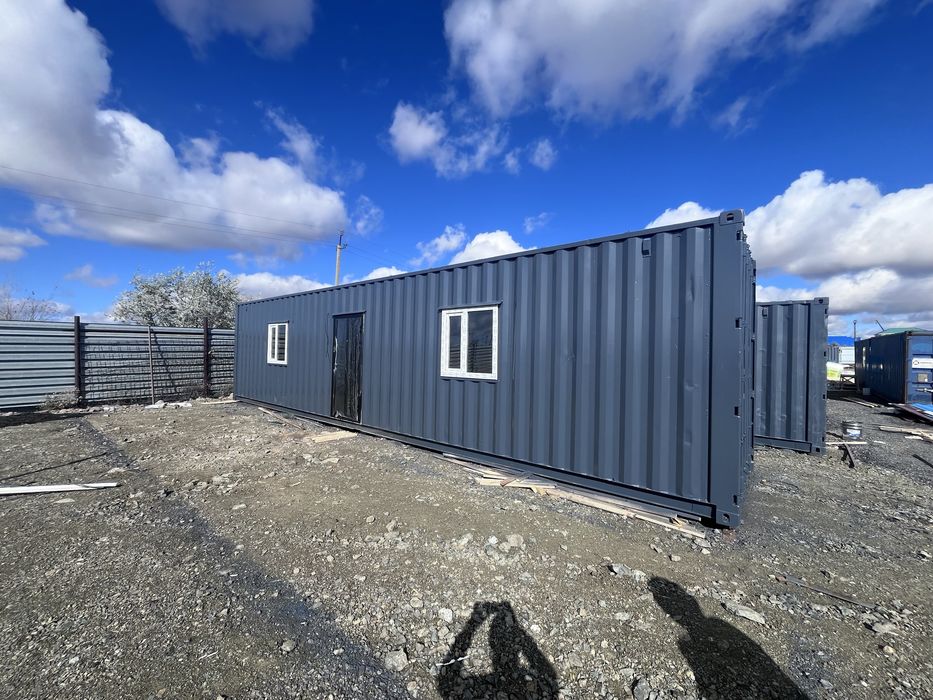 Утепленные морские контейнеры/прорабская/бытовка/пост охраны/овощной