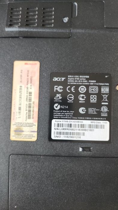 Acer noutbook продам