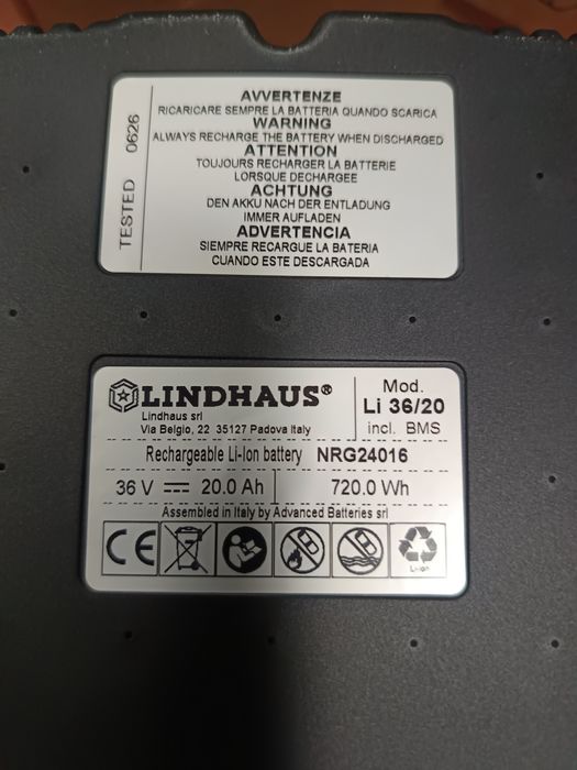 Lindhaus 20ah - комплект