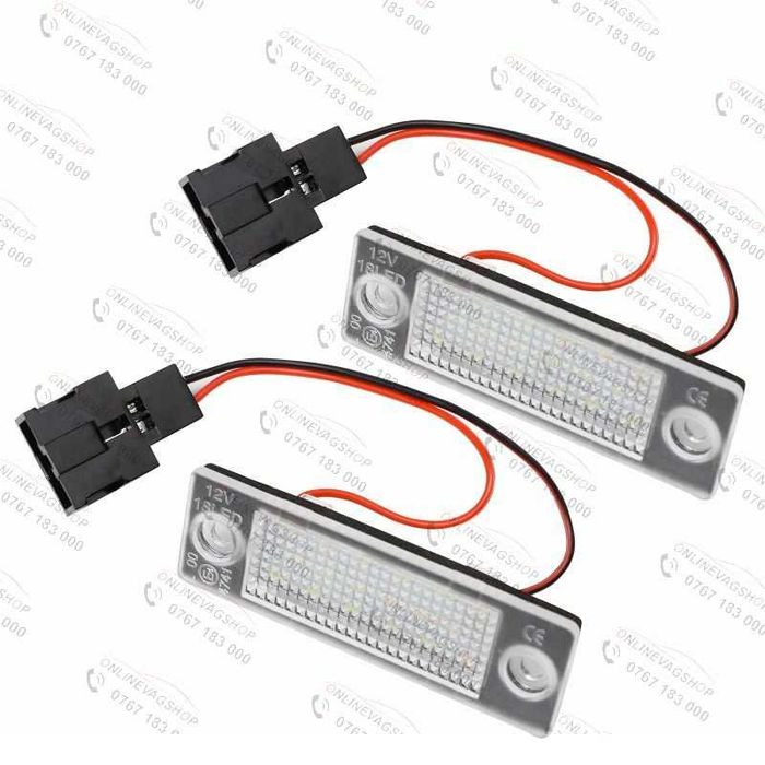 Set Lampi Led numar pentru Volkswagen Sharan, Seat Alhambra