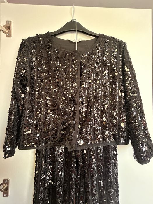 Compleu paiete fetite H&M 6-7 ani