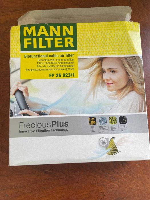 Filtre aer Mann, Bosch, K&N, pentru diferite marci auto