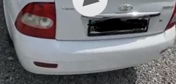 приора 1 задний бампер