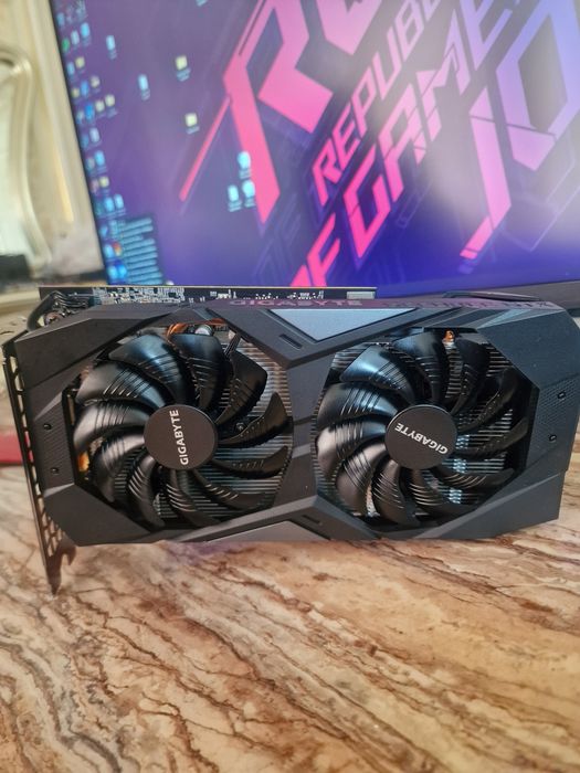 Видеокарта GTX gigabyte 1660 super gaming  6 gb